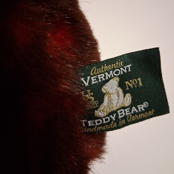 Plush Authentic Collectible VERMONT TEDDY BEAR Perfect for Any Age - Picture 3 of 7